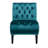 Javita 22.83'' Wide Modern Armless Accent Living Room Chair / Leisure Chair,Upholstered Fabric Button Comfortable Chair with Wooden Legs-128212844-125444562