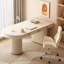 Bureau d'écriture avec tiroirs Beige-1964610944