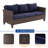 8-Pieces Patio Sofa Sets with 45'' Fire Pit Table, PE Rattan Wicker for Patio , Deck and Yard-1532529344-1532529354