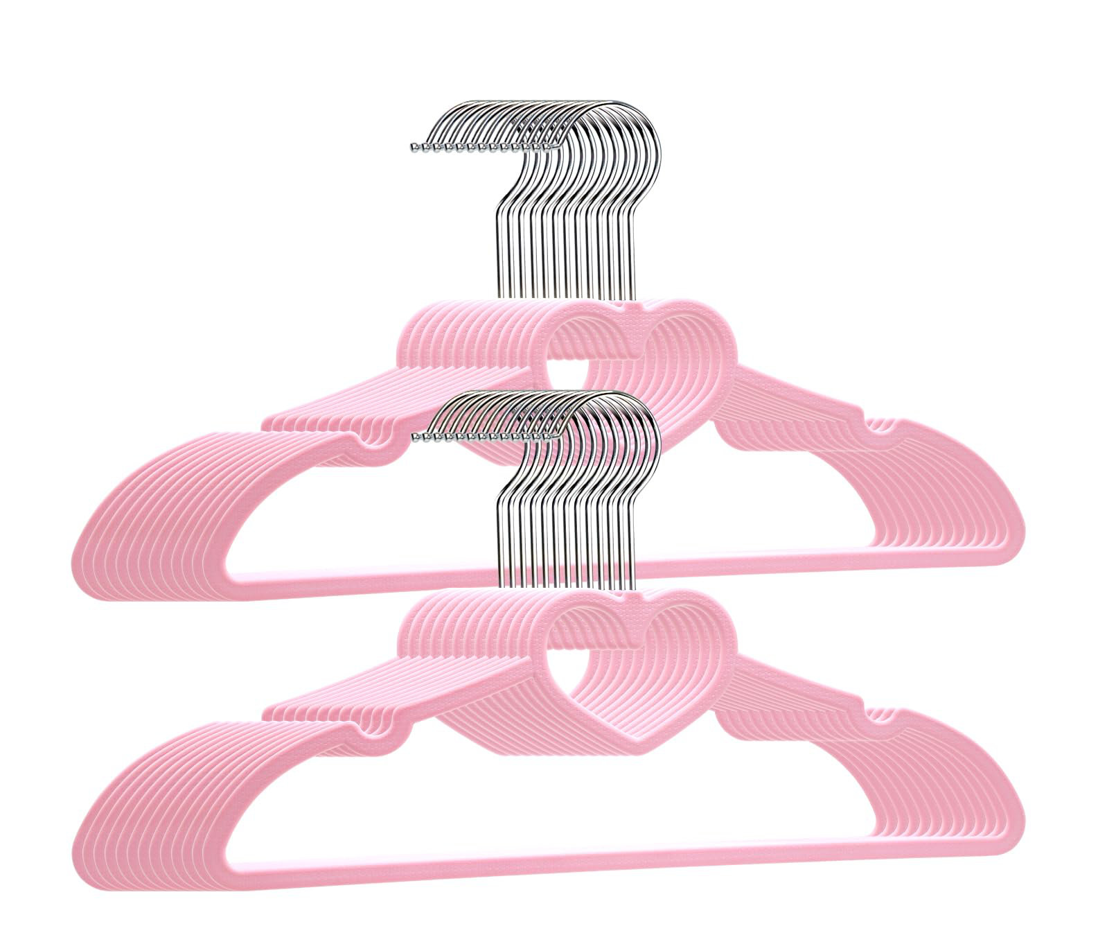 Velvet Suit Hangers , Non-Slip Felt Hangers, Ultra-Slim Space Saving Clothes Hangers Sturdy Coat Hangers Non Slip Dresses Hangers Shoulder Notches Adult