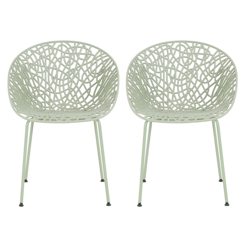 Neiman Dining Chair(Set of 2), Green