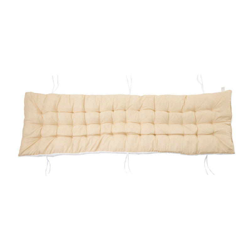 Seat Cushion, White, 160cm W x 50cm D