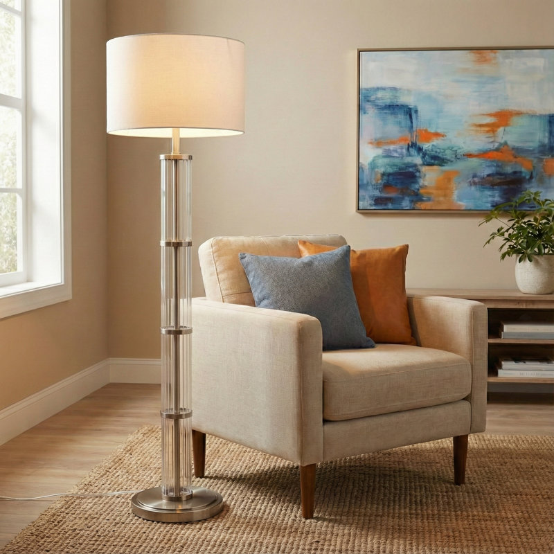 Brushed Nickel Floor Lamp