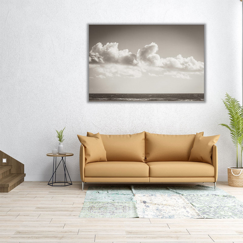 «Venice Beach Black and White», reproduction d'art sur toile, H 24 po x l 36 po