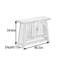 Armoire console en bois de camphre massif