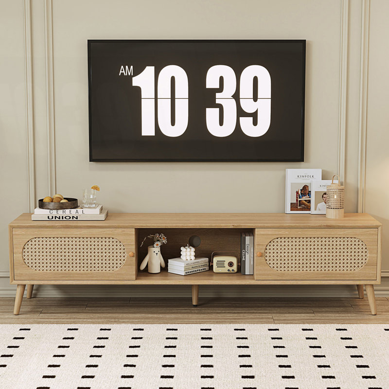 Boho Tv Stand, Modern Farmhouse Media Console, Entertainment Center
