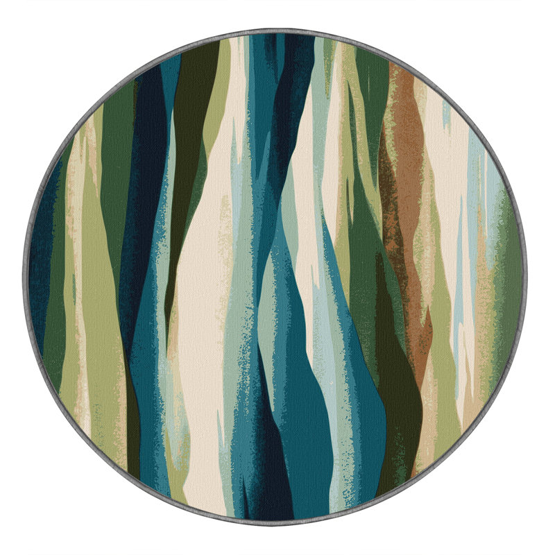 Solstice Glow Rug, Round 8'