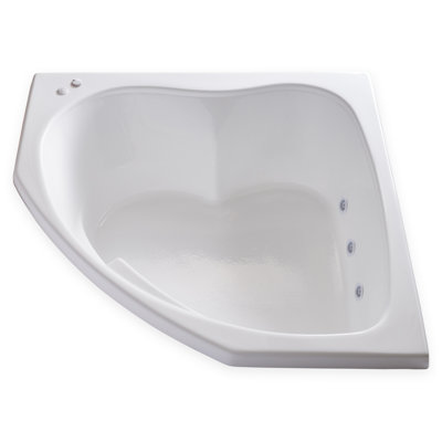 55'' x 55'' Whirlpool Acrylic Bathtub