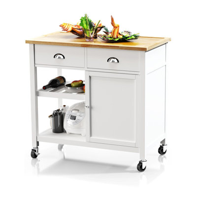 Bee 34.25 " W Kitchen Cart