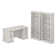 Raker 3 Executive Desk Office Set