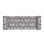 Repose-pieds moderne à motif floral-845970619