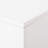 White 5-Drawer Dresser With Wheels & Handles