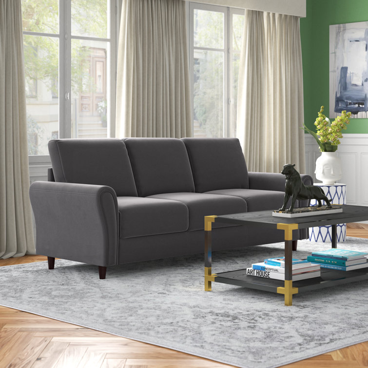 Etta Avenue™ Javier 80.3'' Velvet Sofa & Reviews | Wayfair