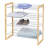 18 Pair Shoe Rack