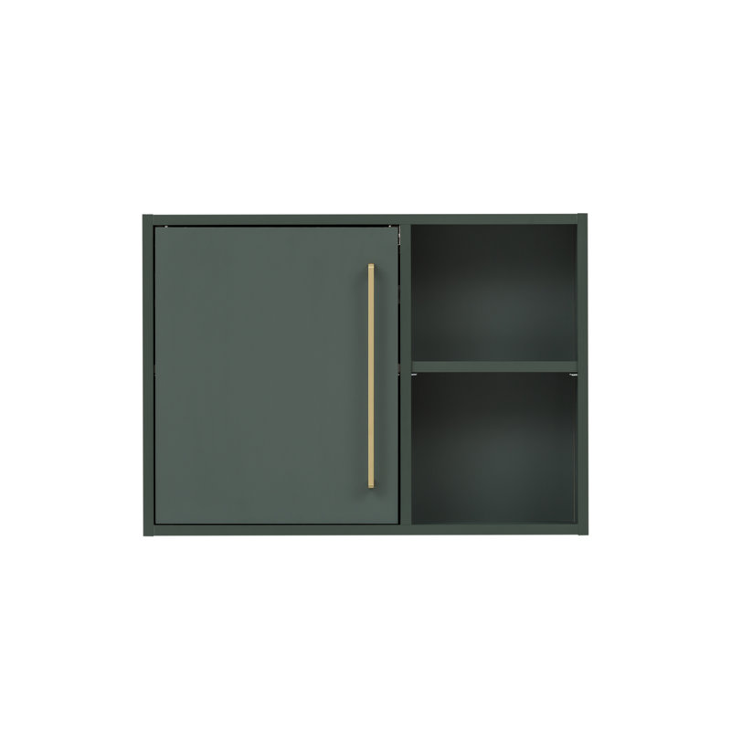 Bansil Wall Bathroom Cabinet, Forest green