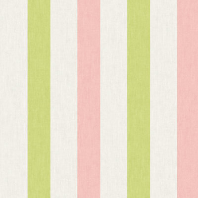 Joules Multi Stripe Green/Blue Wallpaper