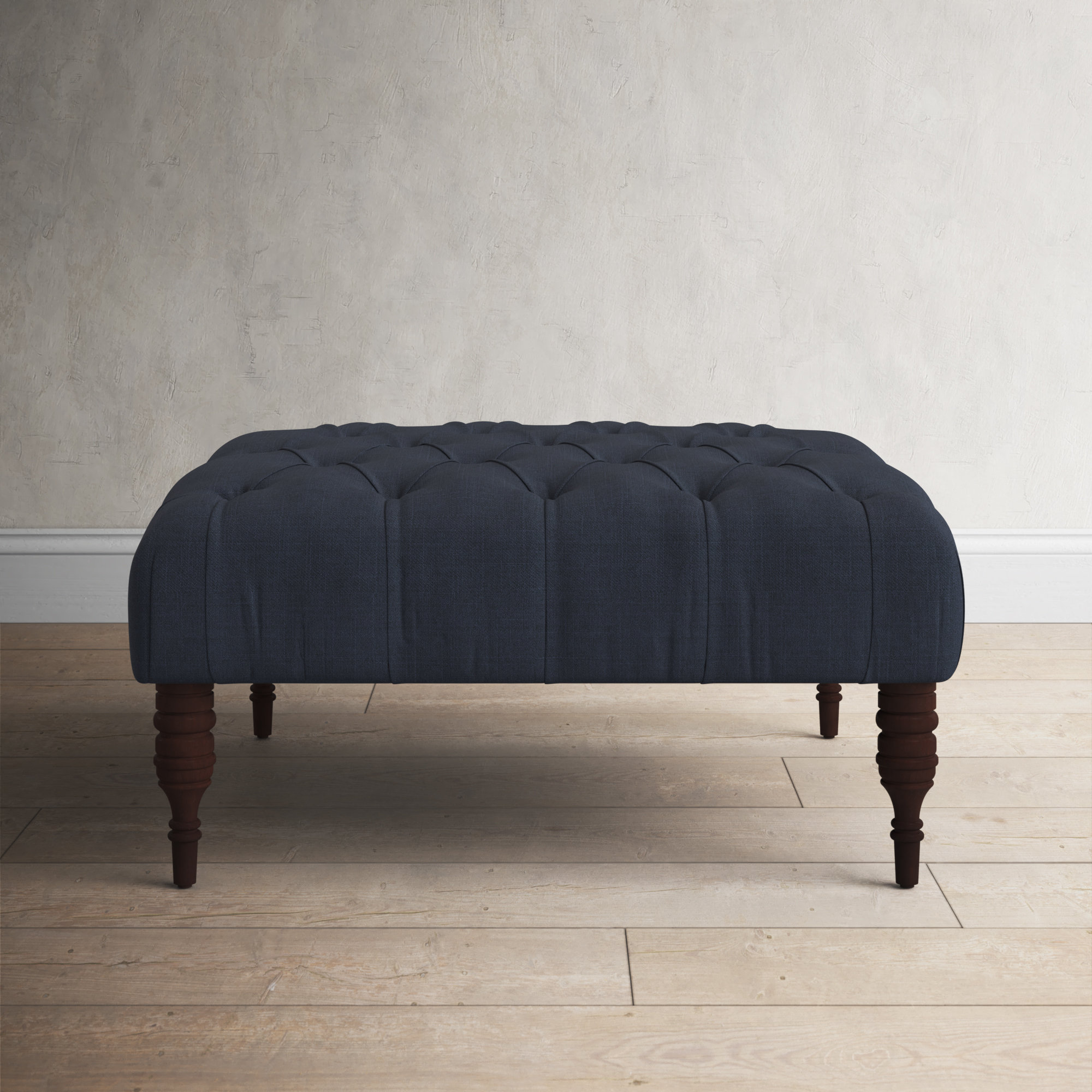 Birch Lane™ Stella Upholstered Ottoman & Reviews | Wayfair