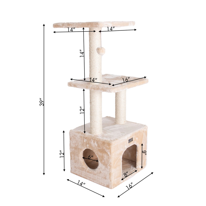 Classic 39'' H Cat Tree