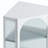 Wall Mounted Corner Cabinet with Featuring Four-tier Storage