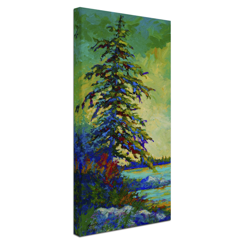 «West Coast Sentinel» par Kucera, reproduction d'art sur toile tendue, H 24 po x l 12 po