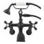 Robinet pour téléphone avec douche à main en porcelaine et baignoire Strom Living-97018772