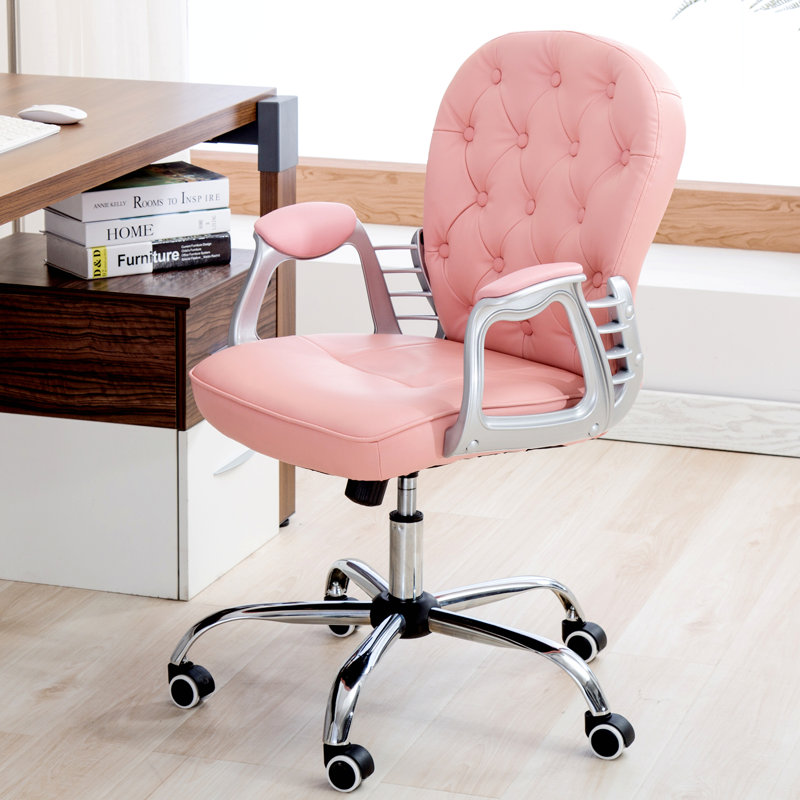 Criner Office Chair, Pink