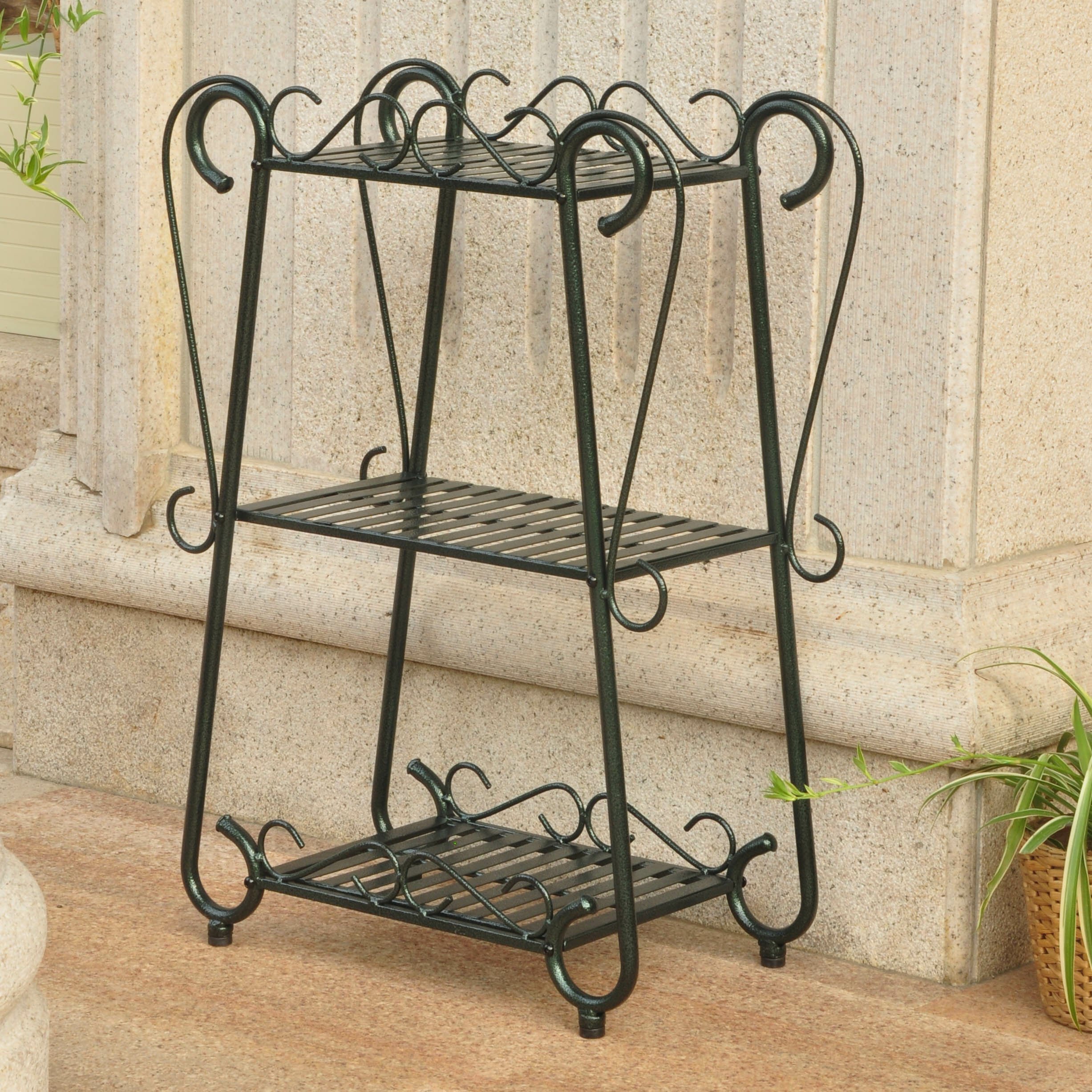 Lark Manor Arifa Metal Weather Resistant Plant Stand & Reviews | Wayfair