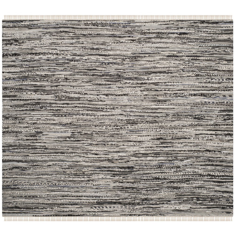 Gerow Rug Hand Woven Cotton Striped Rug