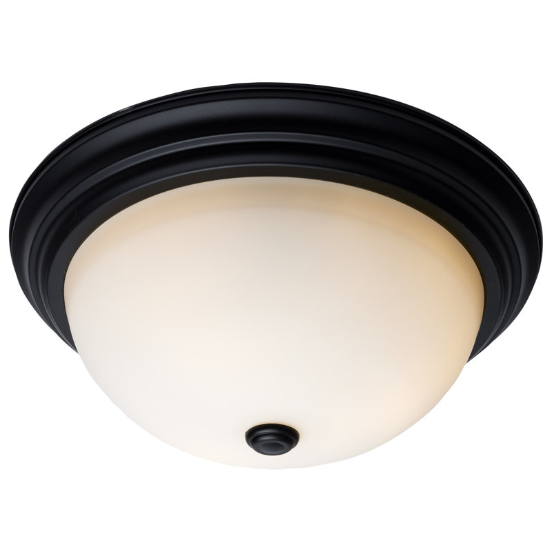 Jontaveous Glass Flush Mount