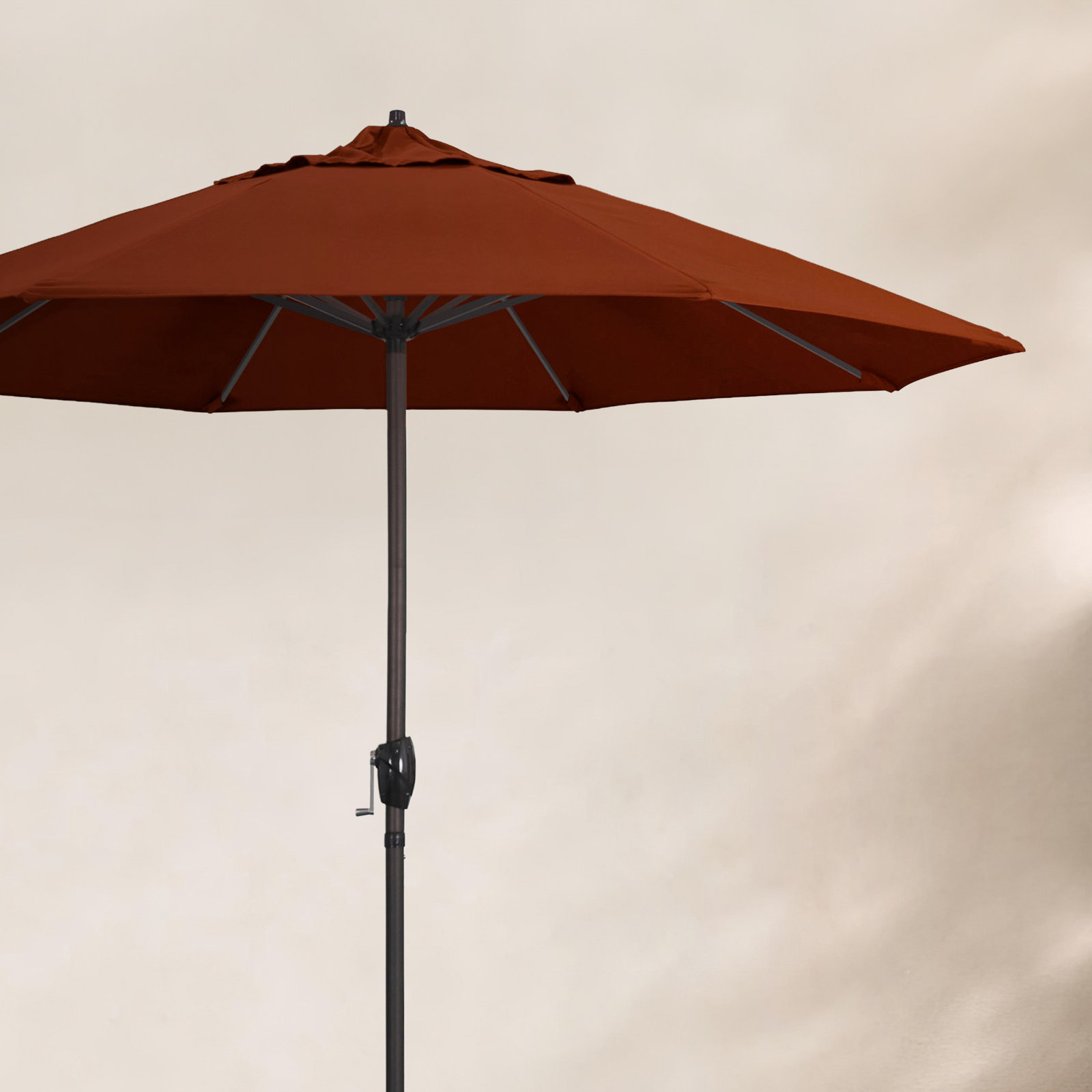 108'' Outdoor Umbrella, Brick Performance Canvas