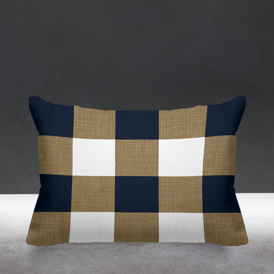 Jeb Farm House Plaid Indoor/Outdoor Pillow