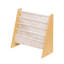 Lovely Multi-Use Multi-Tier Wood Book Display Rack with Canvas Holder  Shelves-290649762