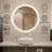Naliyah Round Energy Saving Copper-Free Silver LED Lighted Bathroom / Vanity Mirror, Anti-Fog, Dimmable-1024828734