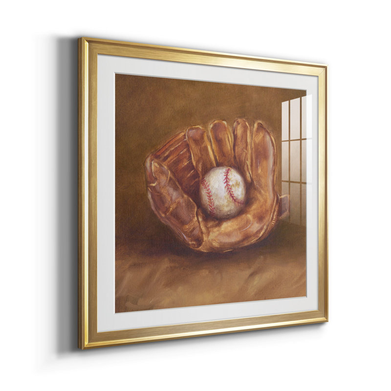 «Rustic Sports III», reproduction encadrée de qualité supérieure - prête à être accrochée, H 30,5 po x l 30,5 po x P 1,5 po