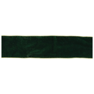 Raw Edge Velvet Ribbon