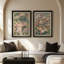 Ensemble de 2 œuvres d'art encadrées de qualité supérieure sur toile de qualité supérieure avec cadre de 26 po x 36 po-92453310