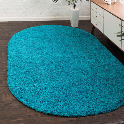 Tapis turquoise Angeline
