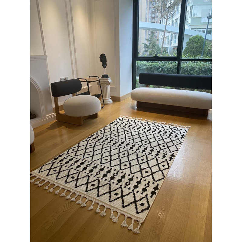 Tapis Tilina, Rectangle 6 pi 7 po x 9 pi 6 po