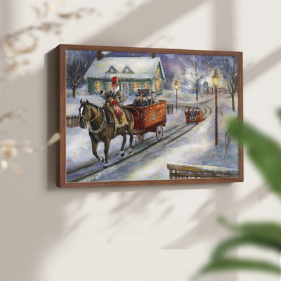 Art de Noël - DCLIX - Reproduction encadrée - Restickable
