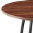 Carpi Round Metal Base Dining Table-592364007-592364024