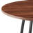 Carpi Round with Steel Base Dining Table-592364007-592364024