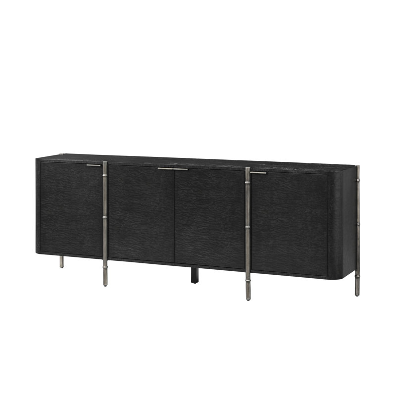 Kesden 86'' W Solid Wood Sideboard