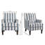 Ensemble de 2 fauteuils transitionnels rembourrés de 27,1 po de largeur (ensemble de 2)-1563238357
