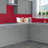 23.6" x 96" Tin Backsplash in Red