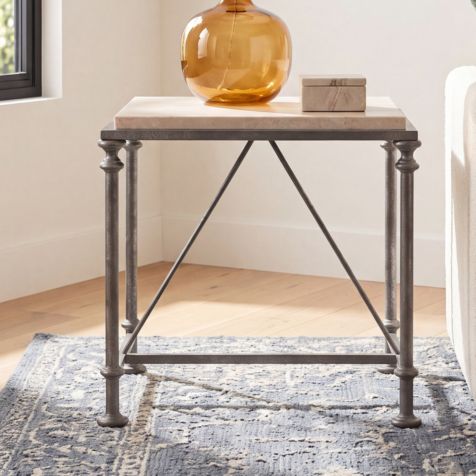 Kelso Stone End Table