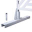 Écran d'intimité l 76 po H48 po - Métal autoportant pour l'extérieur et l'intérieur. Améliorez votre patio, votre pelouse, votre terrasse, votre balcon ou votre jardin. Blanc et créer un espace privé-122460668