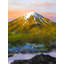 Paysage du Mont Fuji - reproduction encadrée matte pour la décoration intérieure-1368334993-1368334990