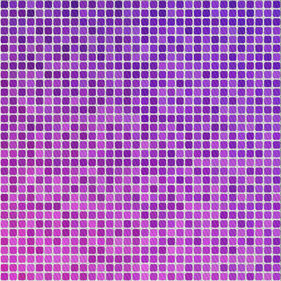 Tapis géométrique mauve / blanc