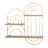 Grenelefe 3-Piece Metal Tiered Bracket Shelf