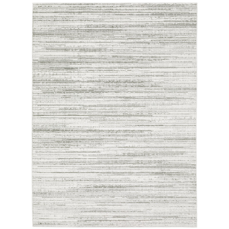 Striped Indoor Rug, Rectangle 6'7" x 9'6"